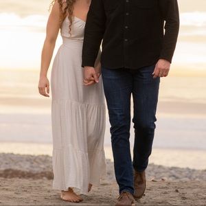 Express White Maxi Dress